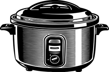 High-quality cooking equipment vector illustration featuring essential kitchen tools and utensils, perfect for culinary-themed designs, restaurant branding, recipe blogs, menus, and food packaging. Th