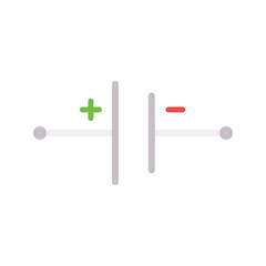 Battery I icon vector image. Suitable for mobile apps, web apps and print media.