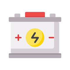 Battery II icon vector image. Suitable for mobile apps, web apps and print media.