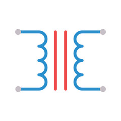 Transformer icon vector image. Suitable for mobile apps, web apps and print media.
