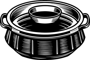 High-quality cooking equipment vector illustration featuring essential kitchen tools and utensils, perfect for culinary-themed designs, restaurant branding, recipe blogs, menus, and food packaging. Th