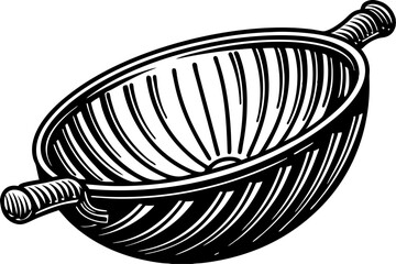 High-quality cooking equipment vector illustration featuring essential kitchen tools and utensils, perfect for culinary-themed designs, restaurant branding, recipe blogs, menus, and food packaging. Th