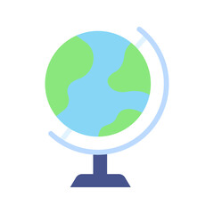 Globe icon vector image. Suitable for mobile apps, web apps and print media.