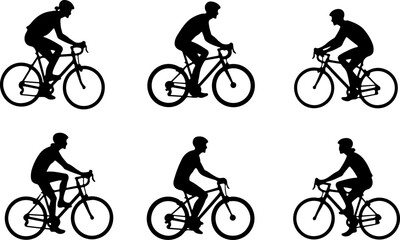 Fototapeta premium Pedal Power: Cycling in Motion Ride Together, Move Forward The Joy of the Journey on Two Wheels