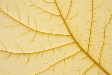 A close-up photograph of a grape leaf. The veins resemble an intricate network of small rivers