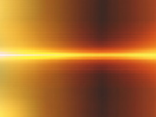 Obraz premium Golden Horizon: Abstract shot of a glowing golden horizon, a mesmerizing play of light, color, and energy, evoking a sense of warmth and dynamism.