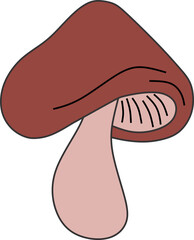 Mushroom Illustration