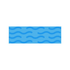 Obraz premium Waves II icon vector image. Suitable for mobile apps, web apps and print media.