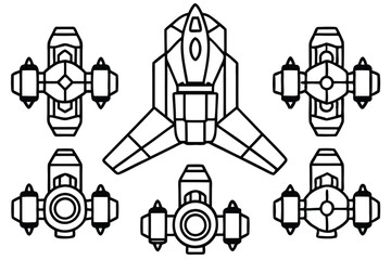 Naklejka premium velocitylifter prim line art dynamic illustration of mechanical movement