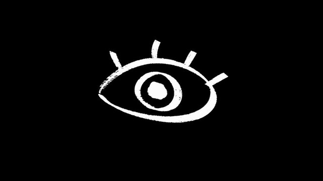 Winking Eye Sketch