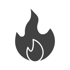 Fire icon vector image. Suitable for mobile apps, web apps and print media.
