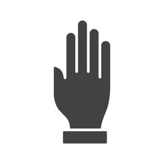 Hand icon vector image. Suitable for mobile apps, web apps and print media.