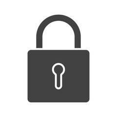 Lock II icon vector image. Suitable for mobile apps, web apps and print media.