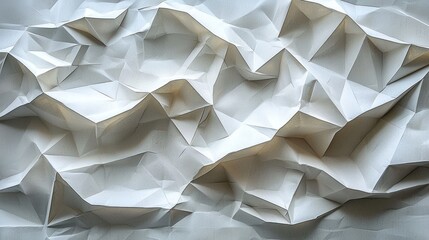Fototapeta premium Crumpled paper texture, abstract