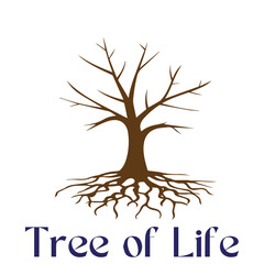 A vector style simple tree of life
