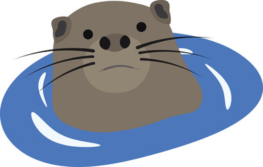 Otter Illustration