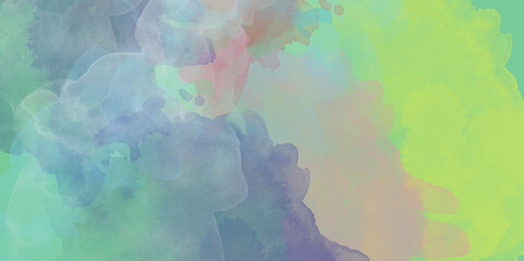 Abstract pastel colors watercolor background. Textured abstract bright watercolor stains background. Abstract artistic background print decorative art design wallpaper painting.