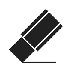 Eraser icon vector image. Suitable for mobile apps, web apps and print media.