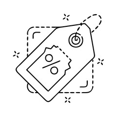 discount tag icon, discount tag vector illustration-simple illustration of discount tag, perfect for discount tag logos and icons