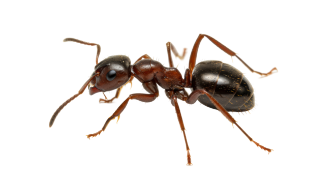 Isolated Ant Insect
