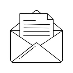 envelope icon, envelope vector illustration-simple illustration of envelope, perfect for envelope logos and icons