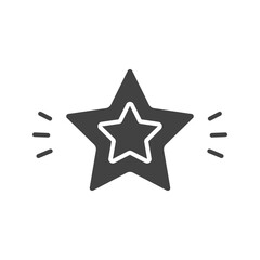 Christmas Star icon vector image. Suitable for mobile apps, web apps and print media.