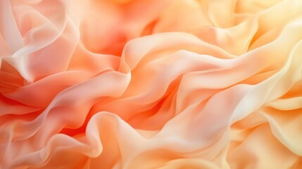 Fototapeta premium Peachy Soft Fabric Texture: A Delightful Close-Up