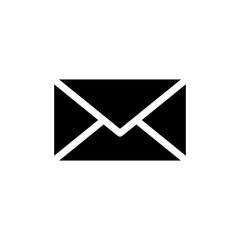 Envelope message, mail icon in generic style. Email, chat sign symbol