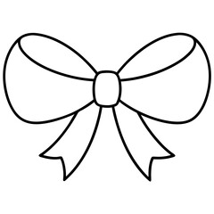 bow isolated on white background