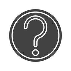 Help icon vector image. Suitable for mobile apps, web apps and print media.