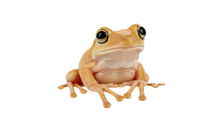 Isolated Frog