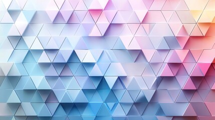 Obraz premium Abstract geometric triangles pattern