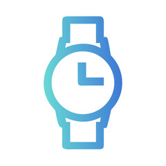 Obraz premium Stylish Watch Icon Vector Illustration