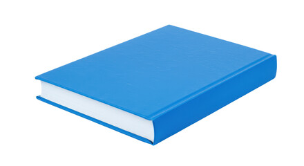 Isolated Blue Book