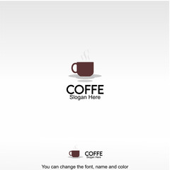 Coffe Logo Template Design Vector