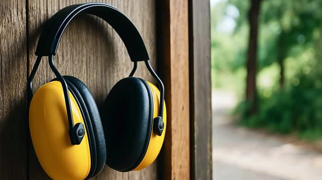 High Quality Audio Equipment Production Headphones for Workers Emphasizing Sound Protection and Comfort in Various Environments