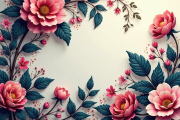Subtle paisley wallpaper, muted tones, flowing design, pattern, wall covering