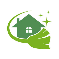 Cleaning service logo design