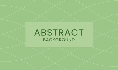 Minimalist Elegance: A Green Abstract Background with Curved Patterns and Centralized Text Offers a Clean and Modern Aesthetic