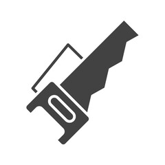 Saw I icon vector image. Suitable for mobile apps, web apps and print media.