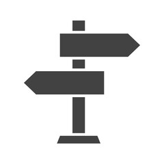 Street Signs I icon vector image. Suitable for mobile apps, web apps and print media.