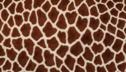 Tapeta i tekstura skóry, sierści żyrafy (Giraffa camelopardalis)