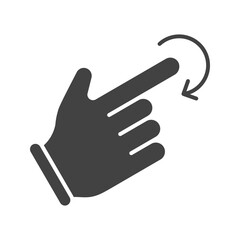 Rotate Right icon vector image. Suitable for mobile apps, web apps and print media.