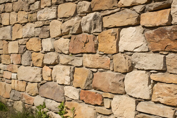 Obraz premium Natural stone wall texture