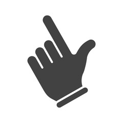 Tilted Hand icon vector image. Suitable for mobile apps, web apps and print media.