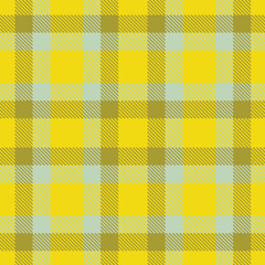 Elegant Fire sun yellow & Metallic brown yellow Seamless Tartan Textile Design