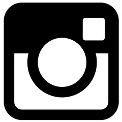 Camera app icon as in old instagram social media platform 