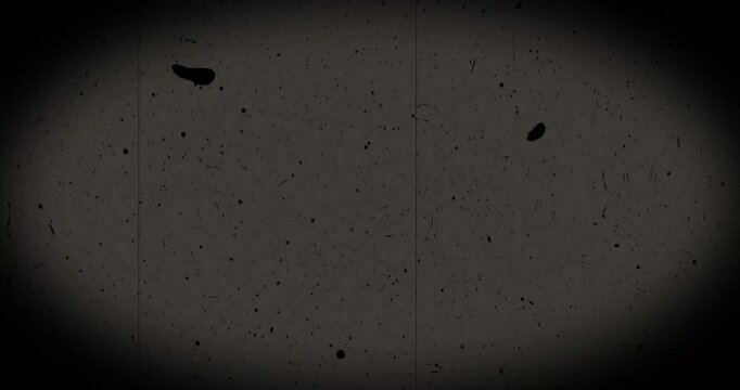4K Cinematic old school 35mm film grain overlay asset with light effects. Old TV noise cinema noise grain overlay. Bad signal static moving noise. Vertical stripes film scratches flickering dots, dust