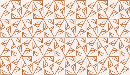 Vector Seamless pattern in geometric style. Triangles, lines. Modern elegant background. For your design.