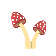 Cartoon Illustration Mushroom